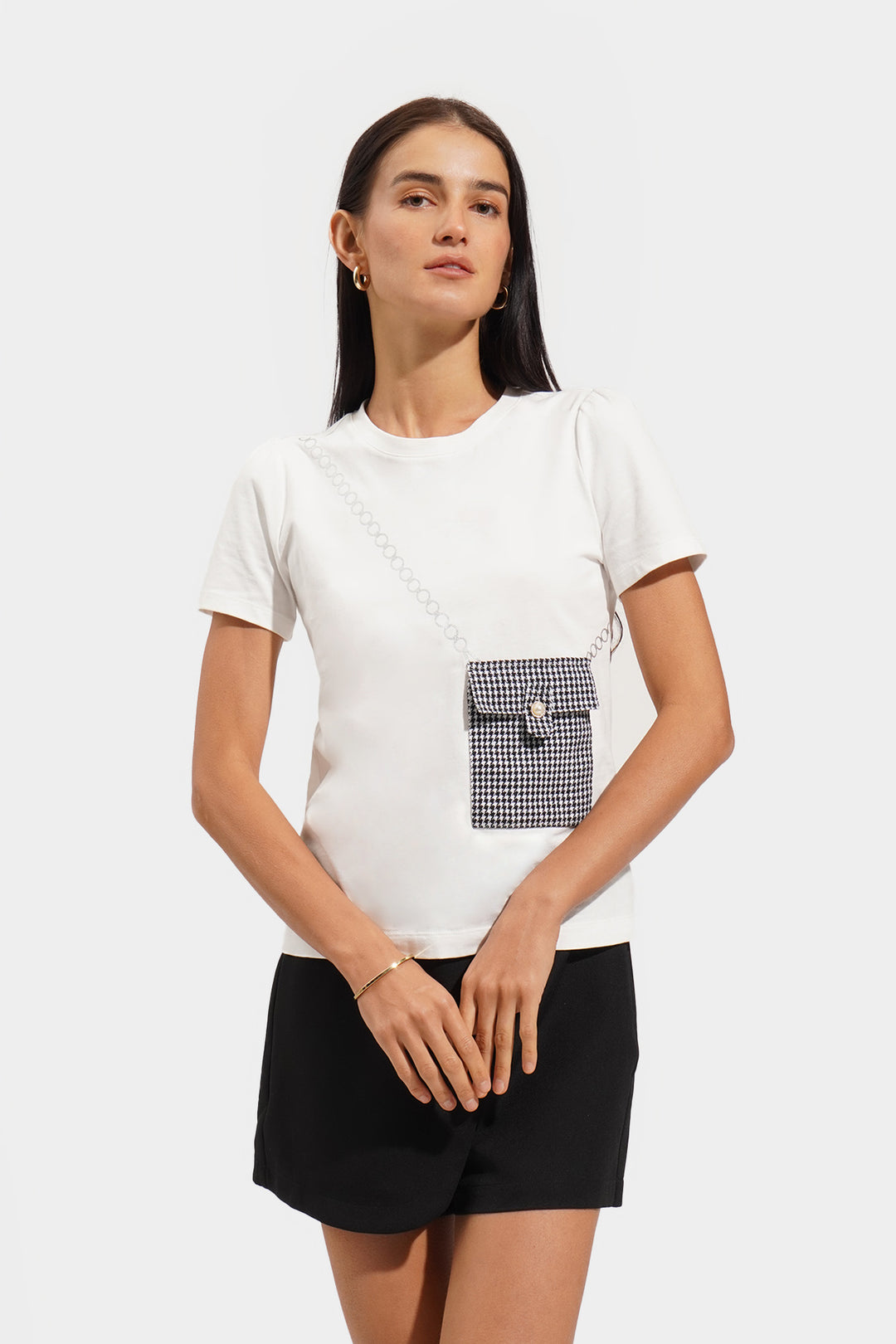 Tweeded Bag Graphic Tee