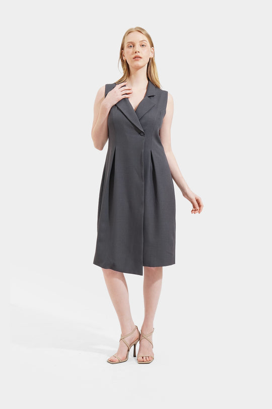 Viscose Midi Dress