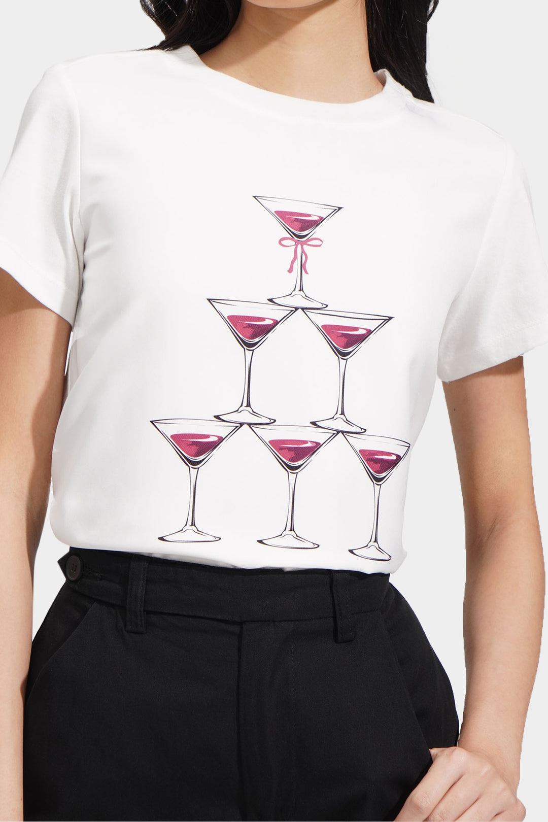 Cocktail Tower Graphic Tee