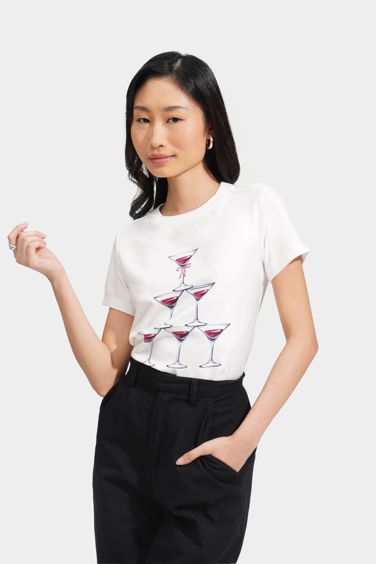 Cocktail Tower Graphic Tee