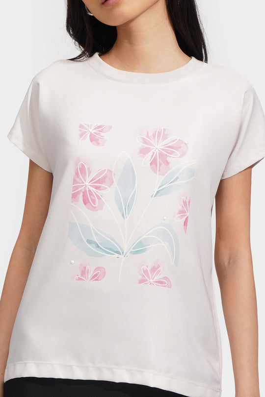 Floral Graphic Tee