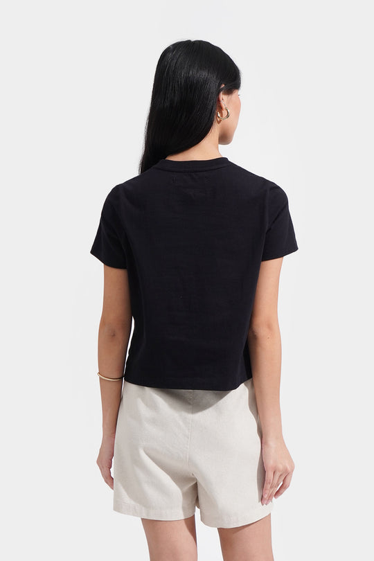 Regular Tee with Side Slits