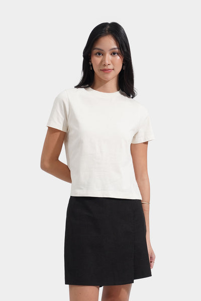 Regular Tee with Side Slits