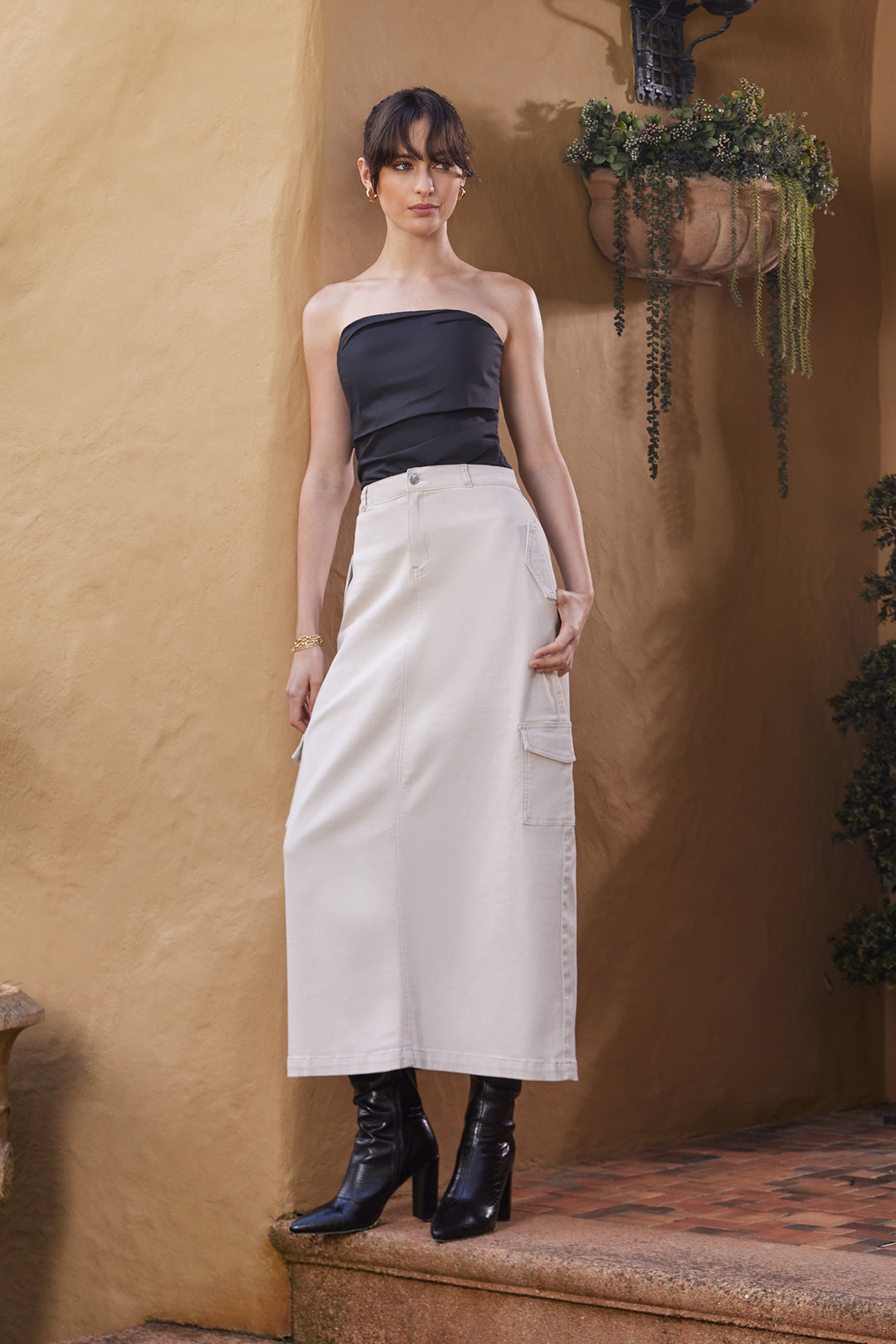 Utility Midi Skirt